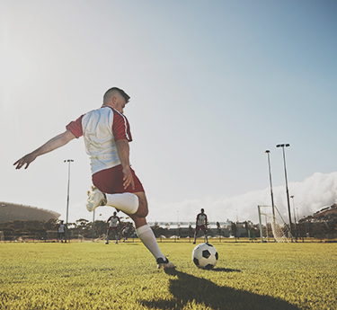Youth football players